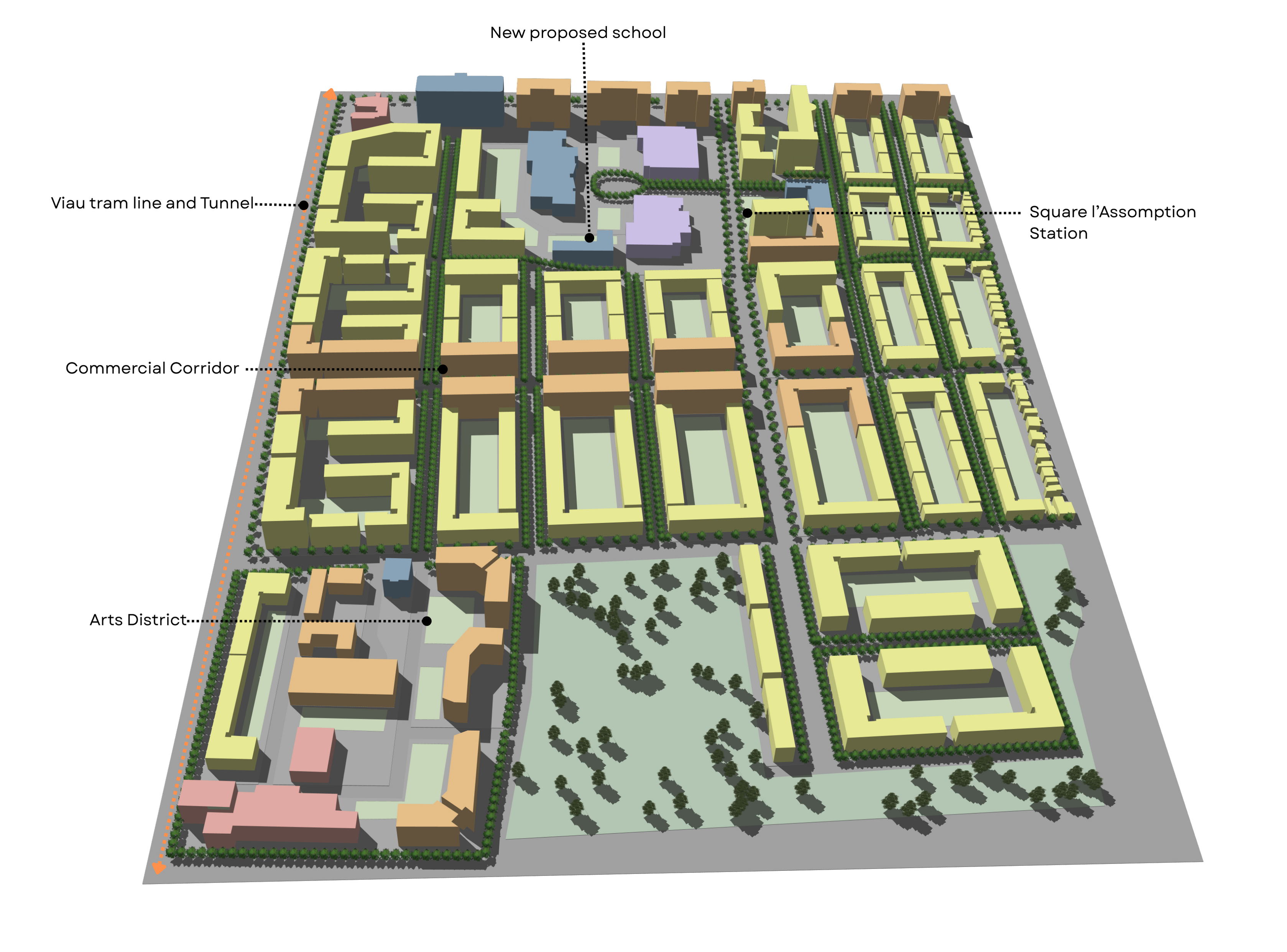 3D land use